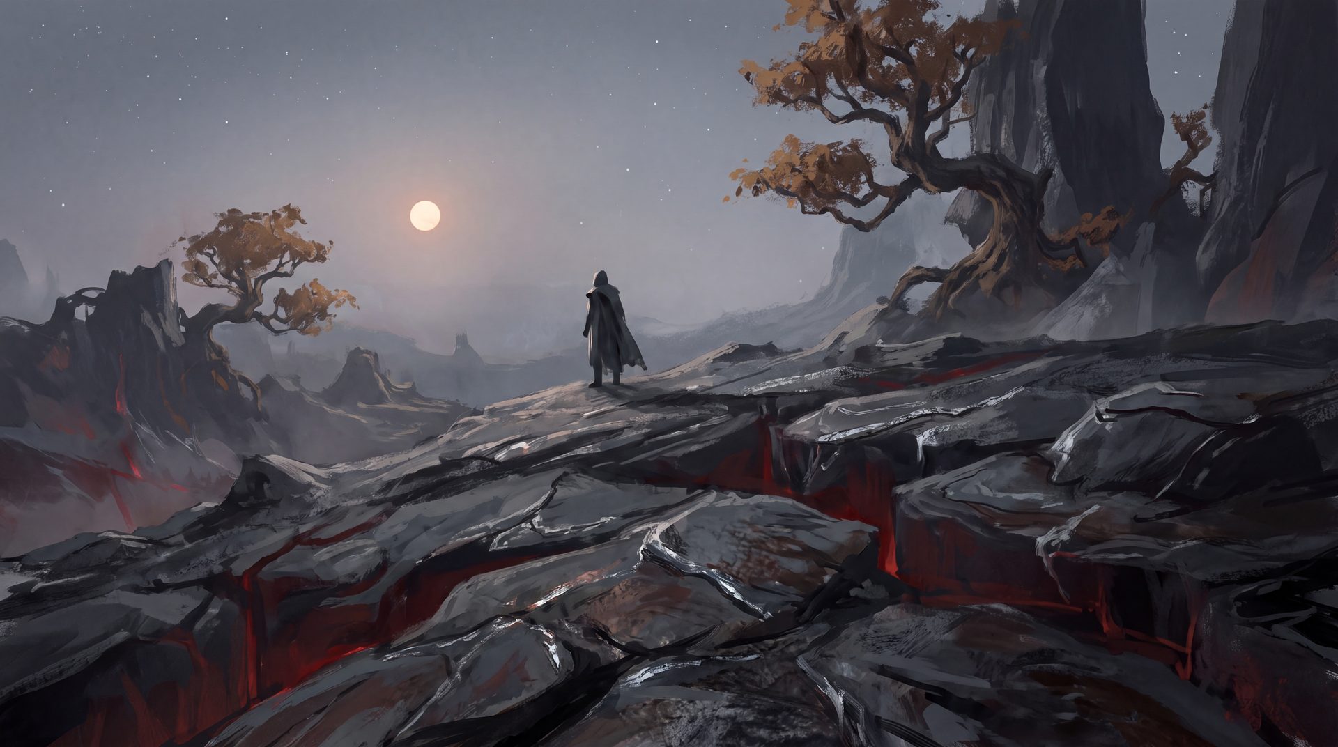 Illustration from the novel: a new world