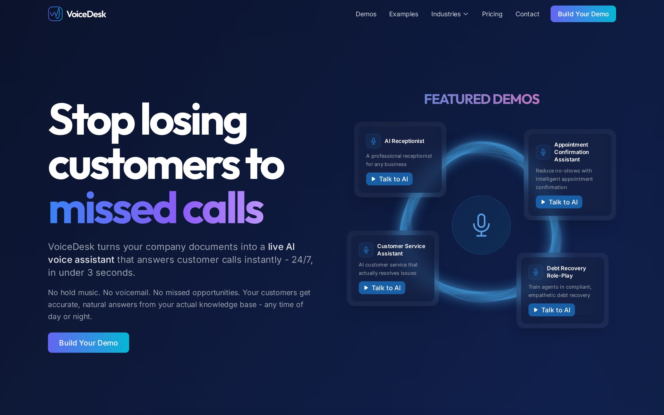 voicedesk.app homepage